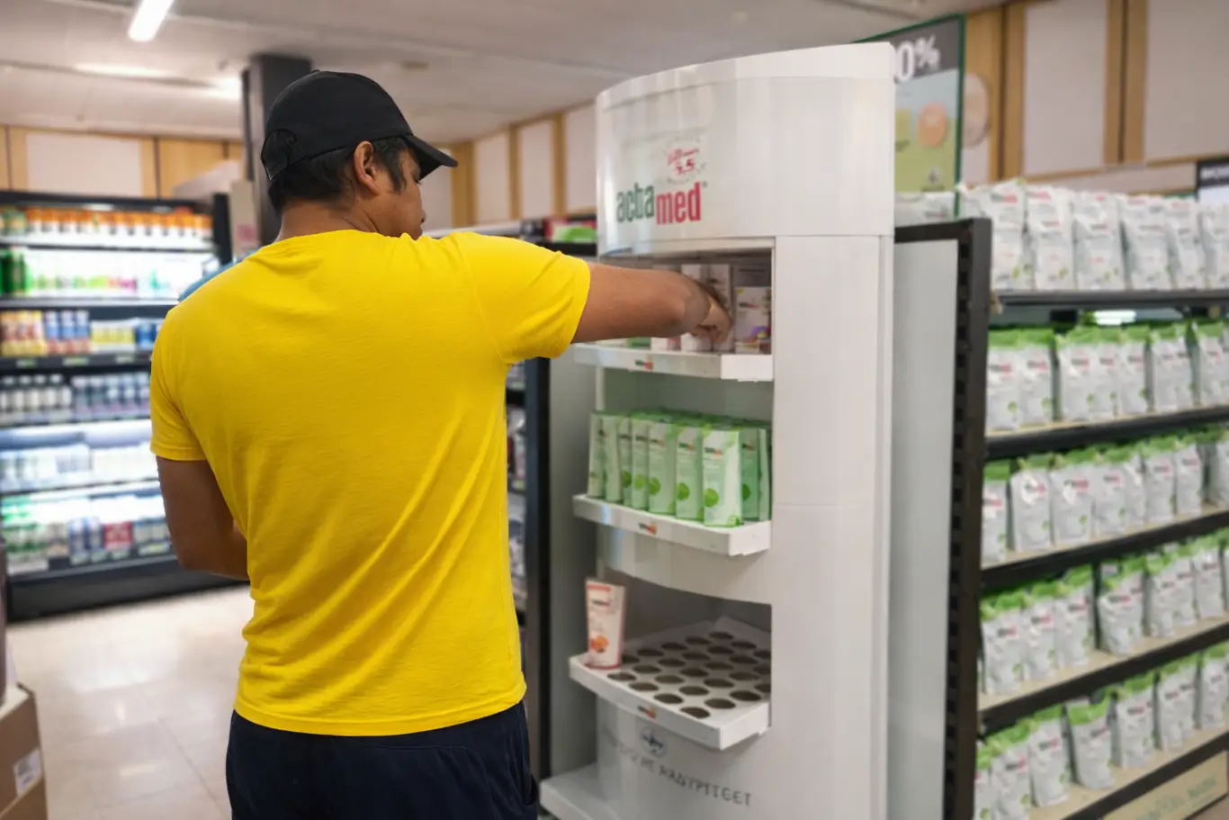 Implantation et réimplantation rayon